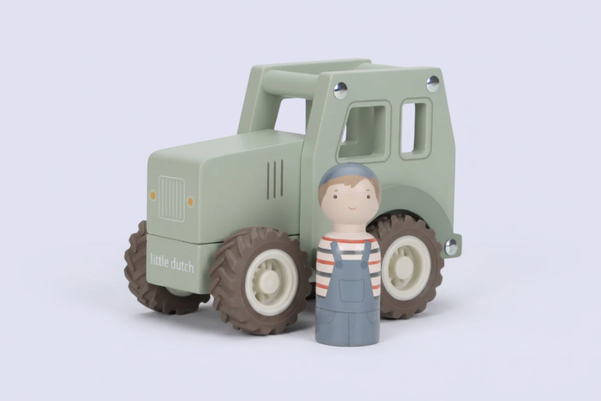TRACTEUR + FIGURINE