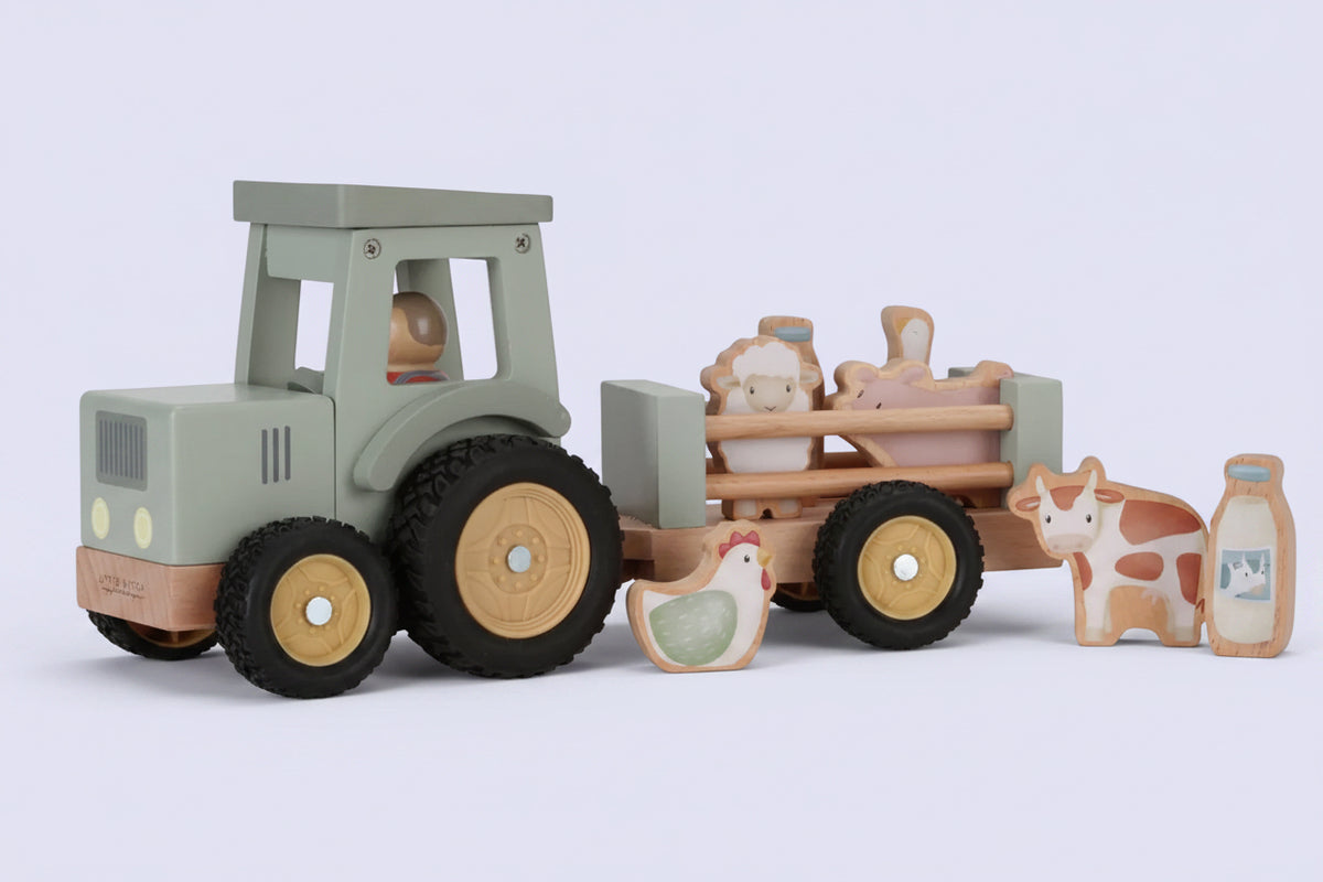 TRACTEUR AVEC REMORQUE