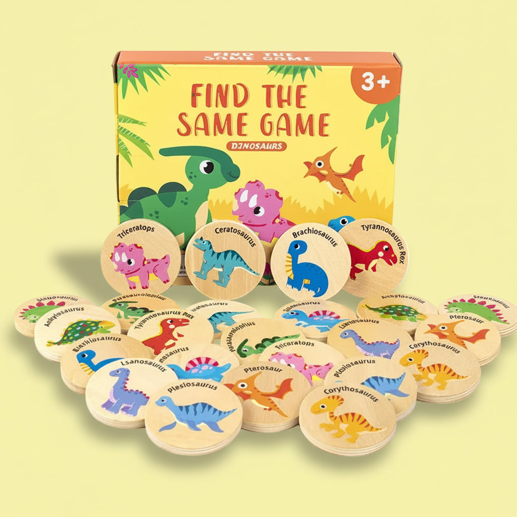 JEU DE MÉMOIRE | DINOSAURES