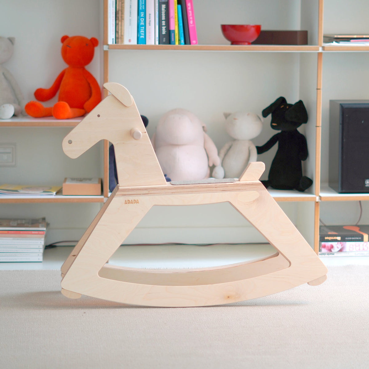 CHEVAL À BASCULE  | NATUREL