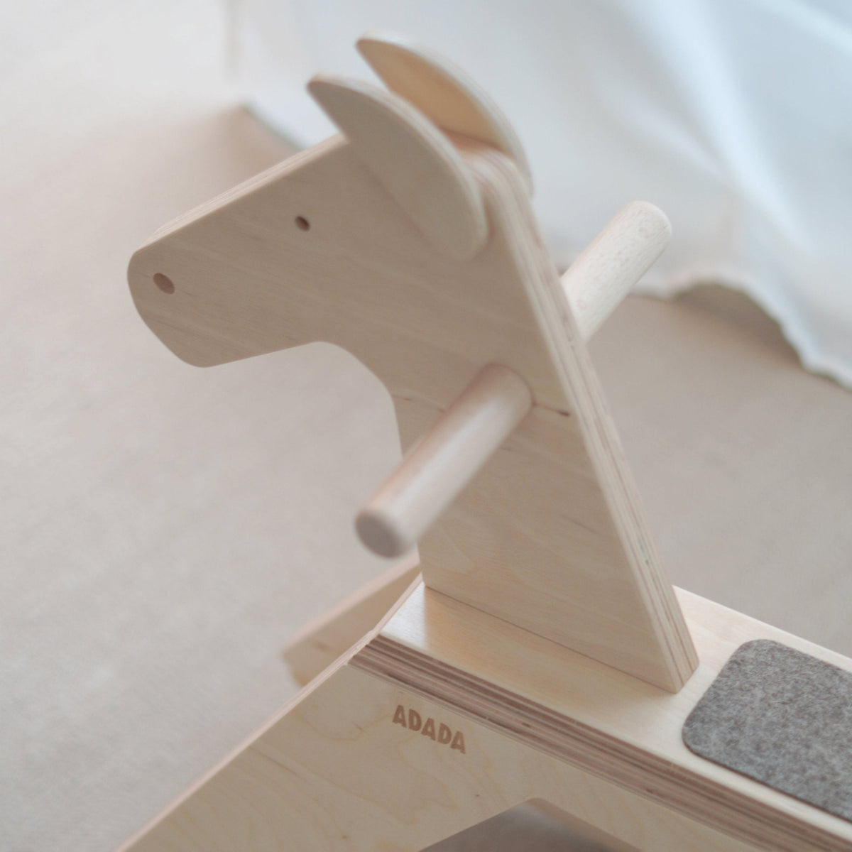 CHEVAL À BASCULE  | NATUREL