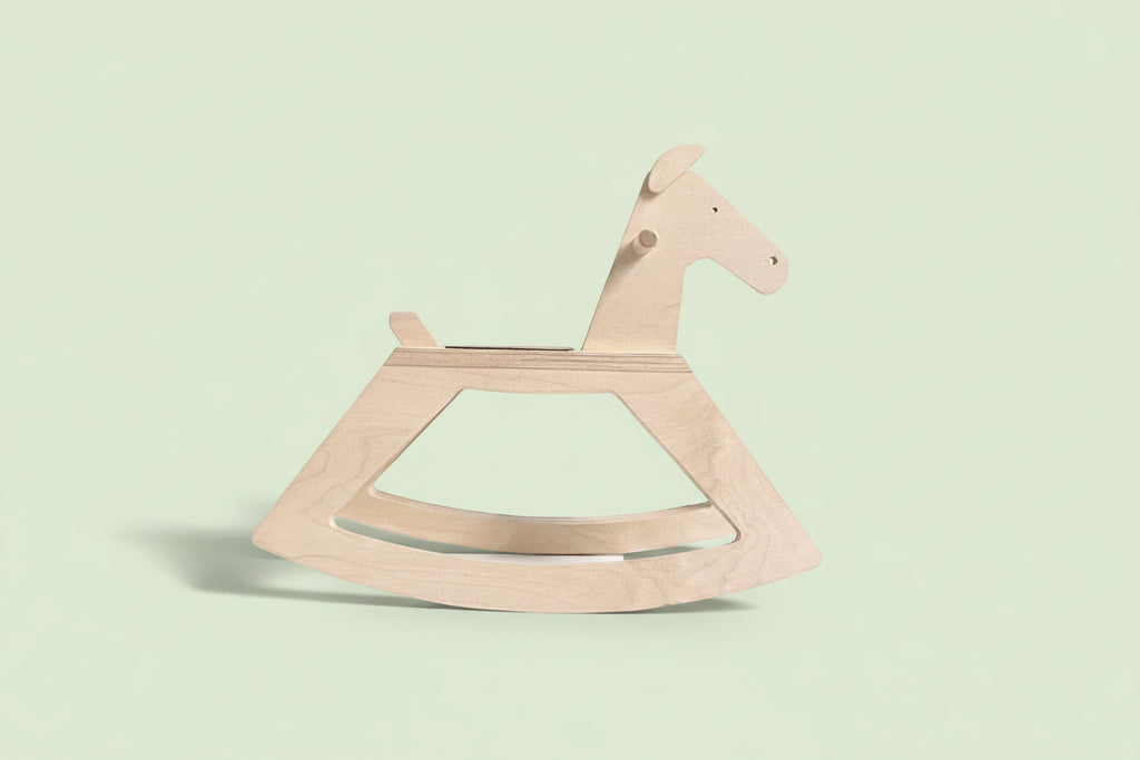CHEVAL À BASCULE  | NATUREL